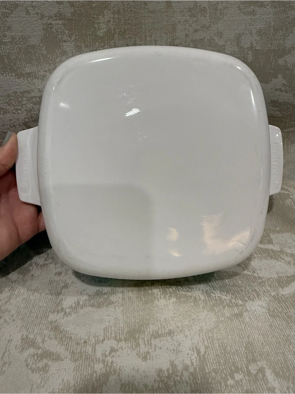 Vintage CorningWare Sunflower Square Casserole w/ Lid 1 qt A-1-B USA Sunsation